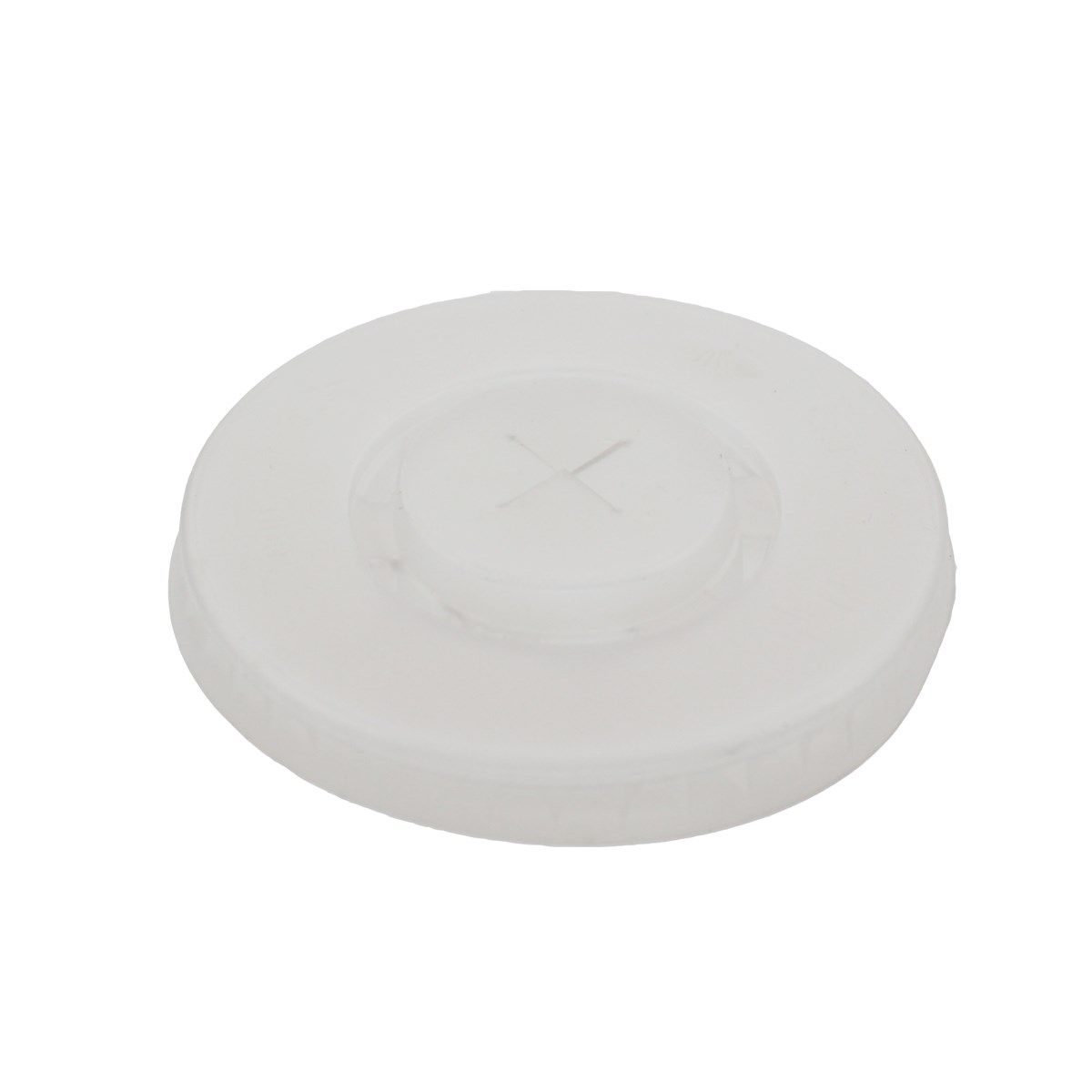 Transparent Plastic Cold Cup Lids With Straw Slot