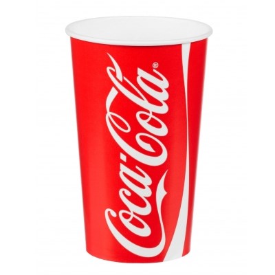Coca Cola Disposable Paper Cold Cups