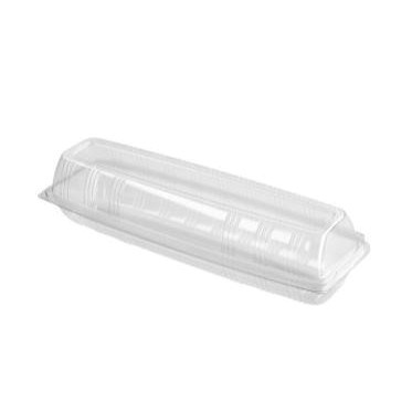 12 Inch Clear Plastic Baguette Container