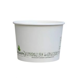 16OZ Greenspirit Compostable Soup Cup & Lid Combo Catex.ie