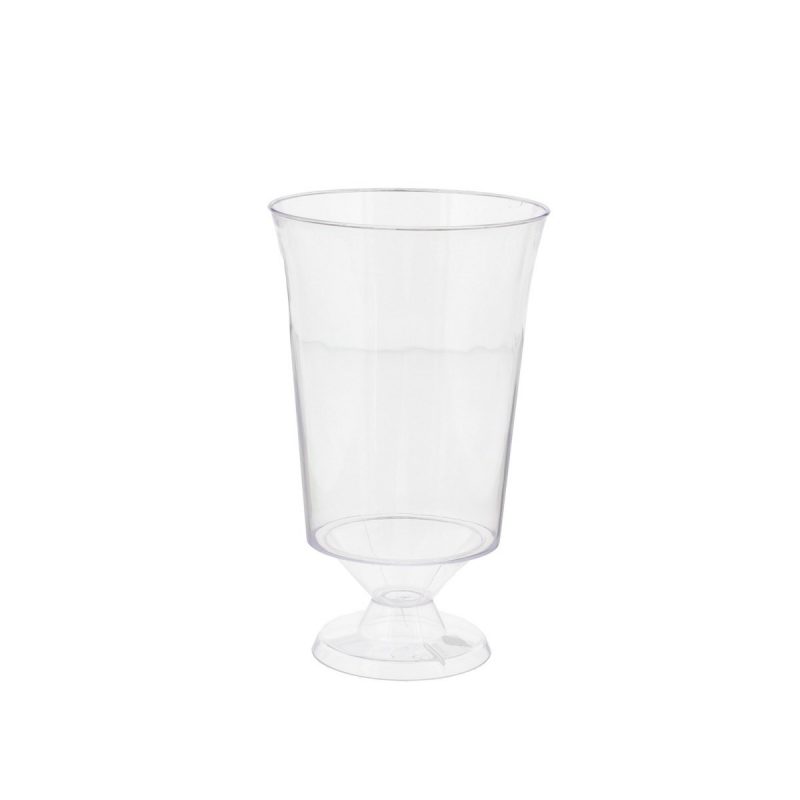 175ML Disposable Plastic Wine Glasses Fully Recyclable Catex Catering