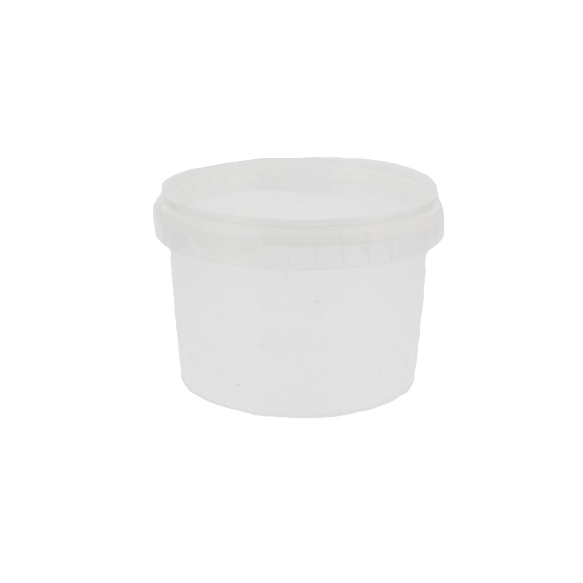 565ML Clear Plastic Ring Lock Container & Lid