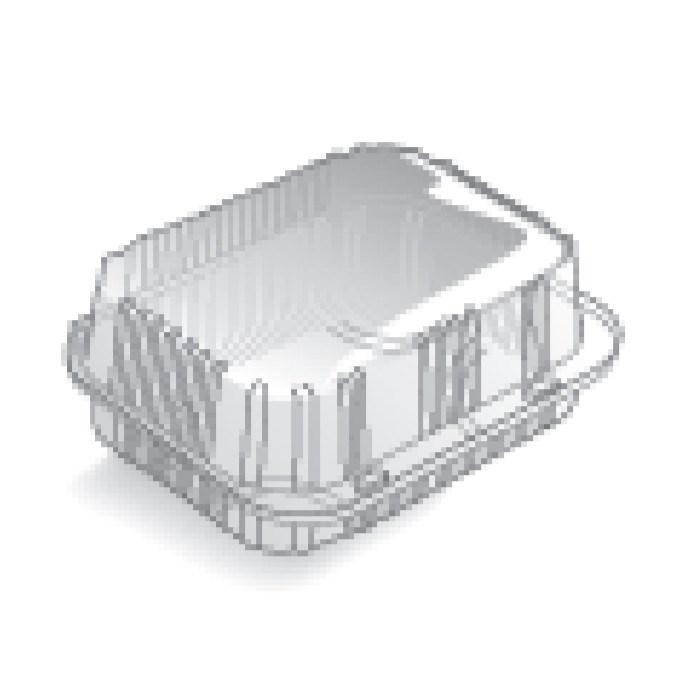 Single Small Plastic Cake Container
