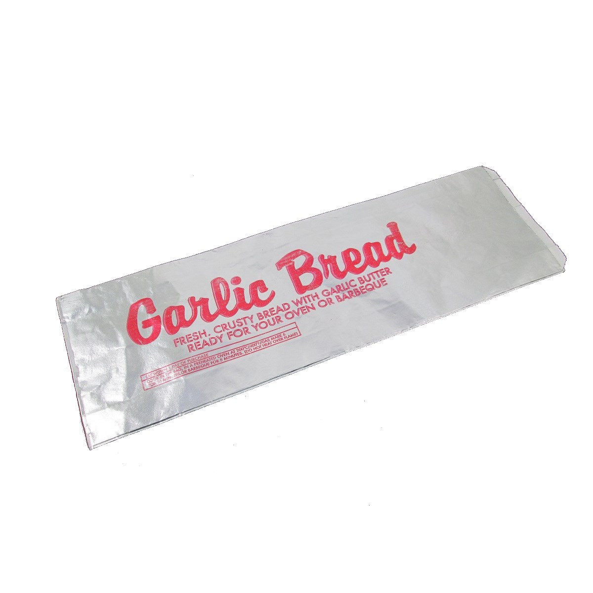 Foil Garlic Bread Baguette Bag 5x7x16