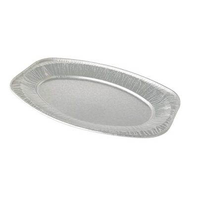 Heavy-Duty-Disposable-Aluminium-Foil-Silver-Platters. Catex.ie