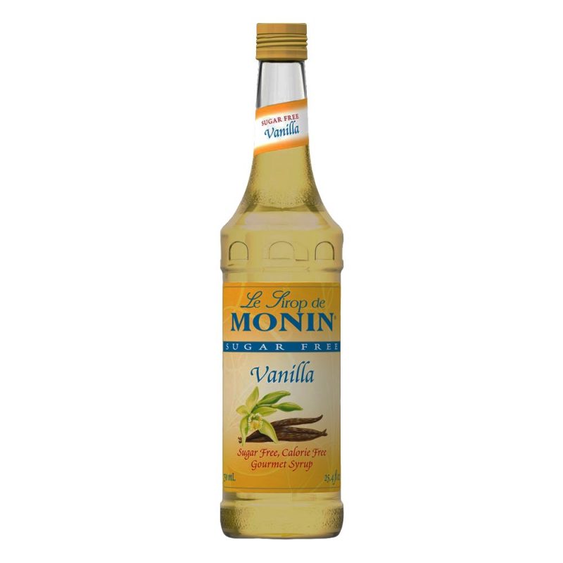 Monin Vanilla Sugar Free Syrup 1 Litre Catex Catering Disposables