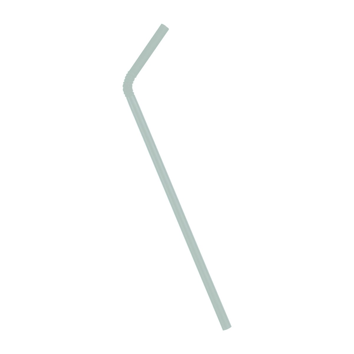 Olympia Florescent Plastic Flexible Bendy Drinking Straws