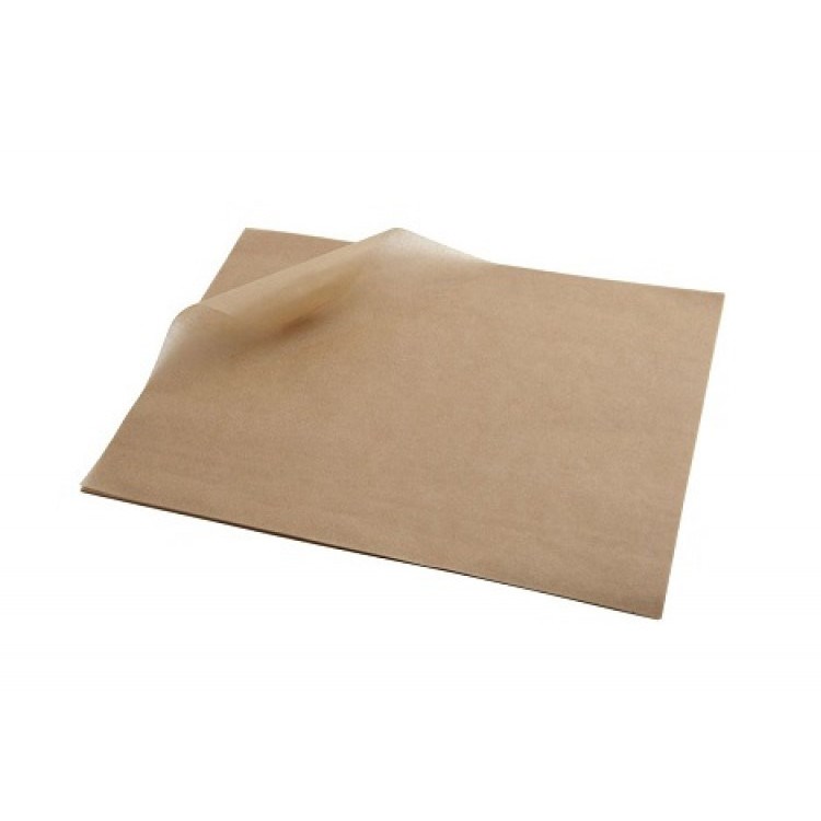 Plain Brown Pure Greaseproof Paper Sheets