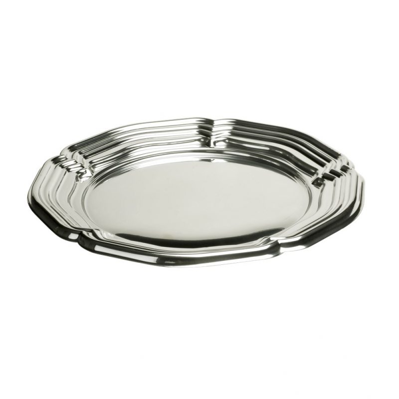 Sabert Round Silver Platter Catex Catering Disposables