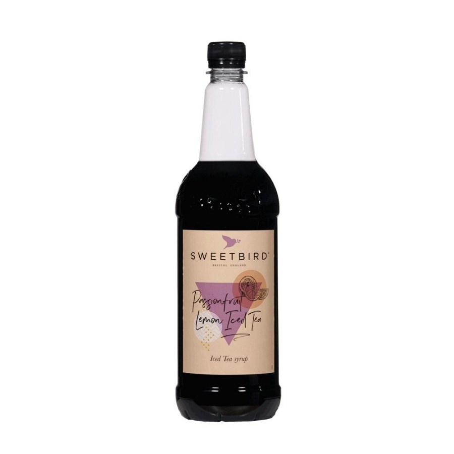 Sweetbird Passionfruit Lemon Iced Tea Syrup 1 Litre