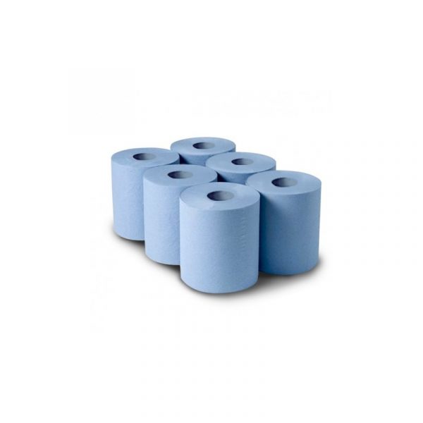 The Original Blue Roll 120mt Embossed Sheet 6 Pack - Adapt Paper - at Catex.ie