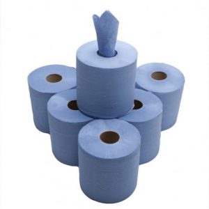 Blue Centrefeed Roll 150mt - The No1 Wiper - Catex.ie
