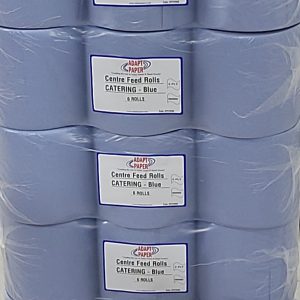 Centrefeed Blue Roll Strong 2ply 5 case deal 30 Rolls