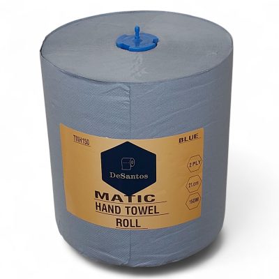 H1 Matic Blue Hand Towel Roll- Catex.ie