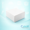 14x14x5 Inch White Cake Boxes Ireland - Bulk pack of 50 extra large hinged bakery boxes