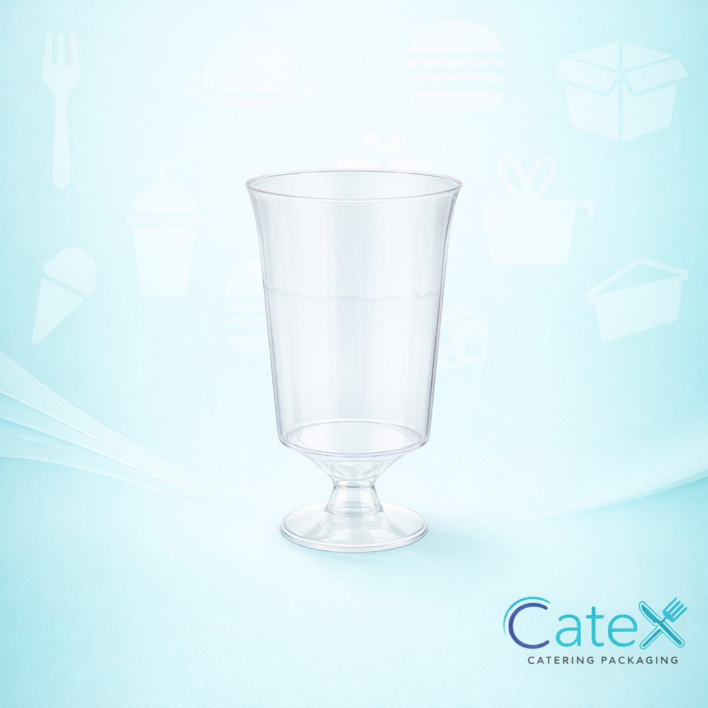 175ml Disposable Plastic Wine Glasses Ireland for weddings and festivals