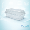 1lb Plastic Cake Containers Ireland - Bulk pack of 360 clear recycled RPET loaf cake pods