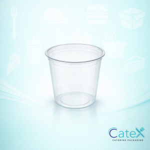 470ml Round Deli Pots Ireland - Bulk pack of 800 clear plastic 16oz food containers