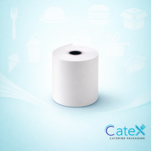 57mm x 70mm Thermal Rolls Ireland - Pack of 20 high-capacity thermal receipt rolls