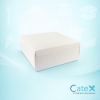 6x6x4 Inch White Cake Boxes Ireland - Bulk pack of 250 small white folding bakery boxes