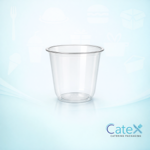8oz PET Dessert Pots Ireland for catering and deli food display