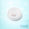 9oz Plastic Cup Lids Ireland - Bulk pack of 1250 straw slotted flat lids
