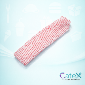 100 meter roll of white 9 inch butchers meat netting tube for roasting and curing