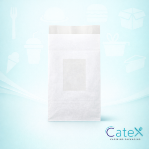 Bulk 2000 pack of clear Cashlift security bags 120mm x 200mm with 18mm lip