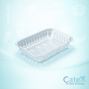 D13-55 Black Padded Food Trays Ireland - Bulk pack of 400 absorbent 238x166x37mm black trays