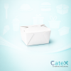 Large White Web Food Box Ireland - Bulk pack of 200 leak proof white kraft boxes