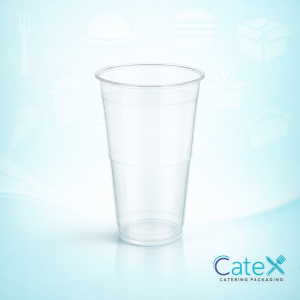 Plastic Half Pint Glasses Ireland - Bulk pack of 960 clear disposable beer tumblers