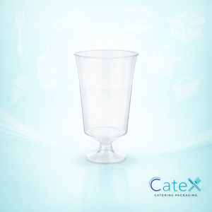 Reusable Plastic Wine Glasses Ireland - Clear 175ml stemmed glasses for events