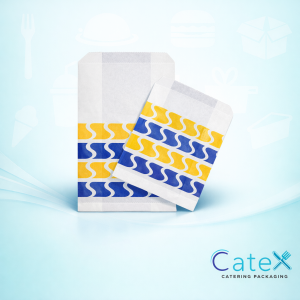 Scotchban Burger Bags Ireland - Bulk pack of 1000 printed greaseproof burger pockets