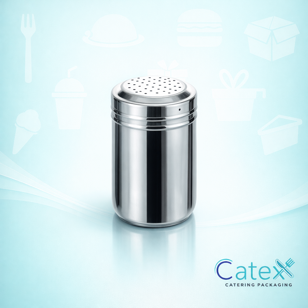 Stainless Steel Cocoa Shaker Ireland - Professional barista chocolate duster with fine mesh lid