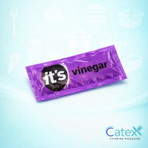 Vinegar Sachets Ireland - Bulk pack of 200 individual malt vinegar portions