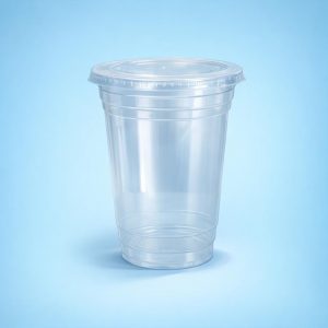 Alternative view of 16oz Foil Container Lids - for Chilled Drinks - Bulk Catering Supply