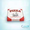 Extra large 16 inch white corrugated cardboard pizza box by Catex.ie Professional Catering Products