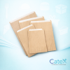 Pack of 1000 white lined paper bags 2lb capacity 7 x 9 inch for bakeries and pharmacies in Ireland
