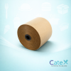 Industrial roll of plain brown kraft paper 262mm wide by 200 meters long