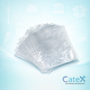 Pack of 1000 clear polythene poly bags 15 x 20 inch 30 micron for retail and food packaging in Ireland