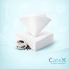 Pack of 100 unbleached coffee filter papers size 02 for V60 pour over coffee makers in Ireland specialty cafes
