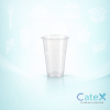 Clear disposable plastic pint and half pint glasses made from durable polypropylene for events