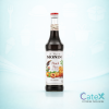 1 Litre professional bottle of Monin Peach Tea Syrup for authentic iced tea in Ireland