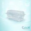 Patipack 2 Cavity Hinged Pastry Containers Ireland - Bulk pack of 600 clear 10H65AL bakery boxes