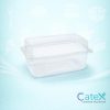 Plastic Hinged Pound Cake Containers Ireland - Bulk pack of 290 clear loaf cake pods