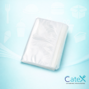 Pack of 1000 professional 160x300mm narrow vacuum pack bags for commercial food preservation and sausages