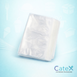 Pack of 500 professional 300x500mm extra-long vacuum pack bags for fish and meat preservation