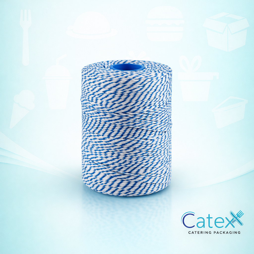Spool of professional Rayon Butcher's Twine No. 5 for meat tying and food packaging