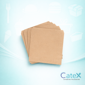 Pack of 1000 small flat brown kraft paper bags measuring 6x7.5 inches for cards and jewelry