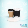 Whizz premium polycoated paper cups for cold and hot drinks with leak-proof lining